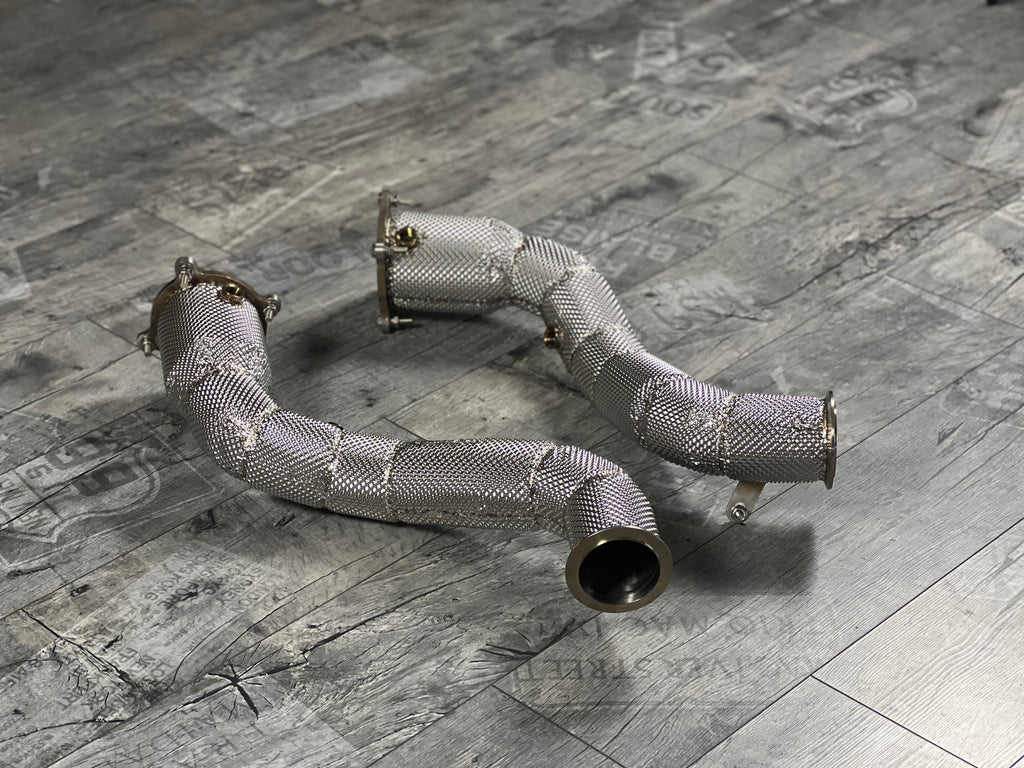 McLaren 720S / 765 LT Downpipe 200 Zellen Katalysator