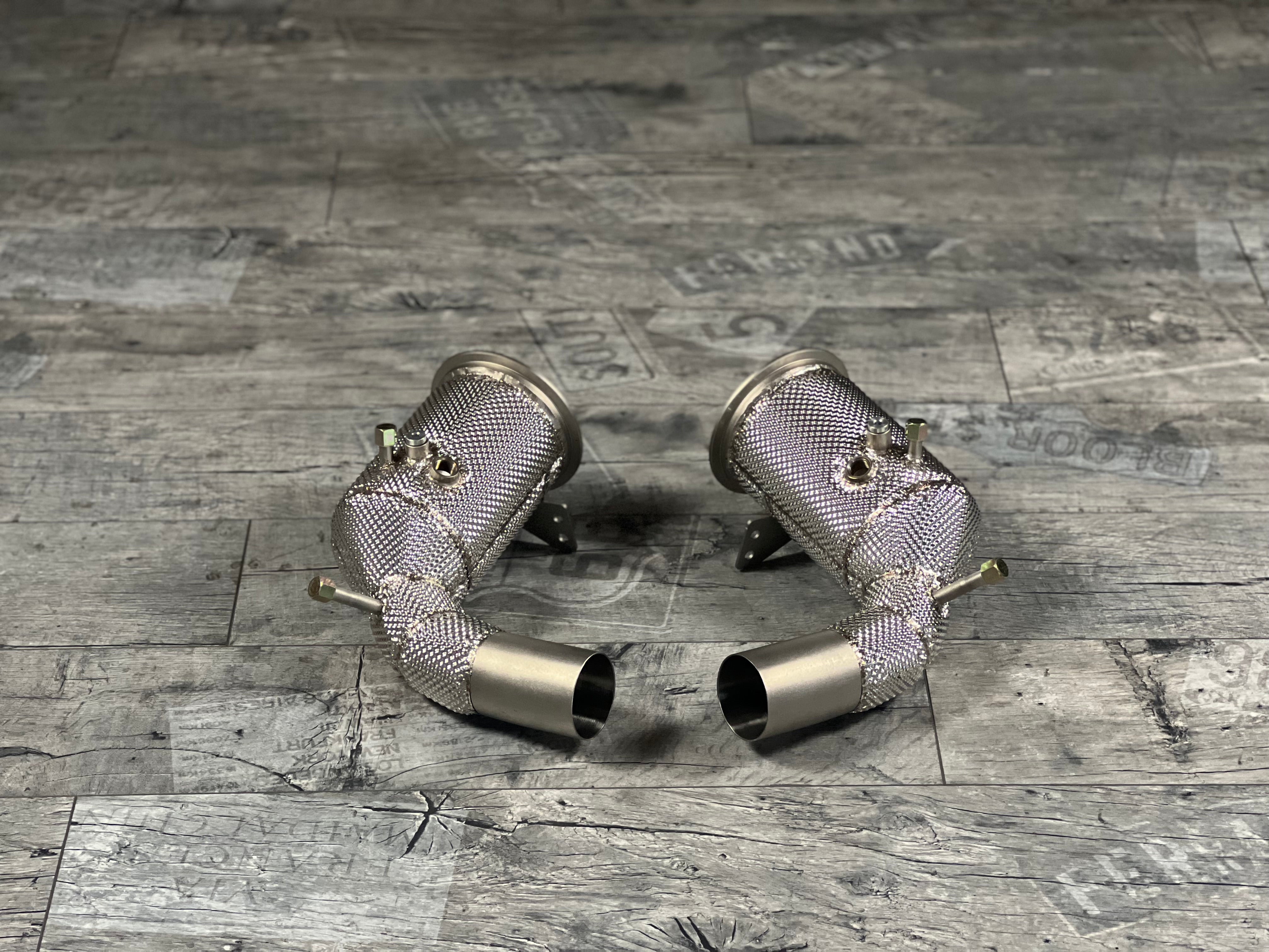 Porsche 992 911 Carrera/  Turbo / Turbo S Downpipe 200 Zellen Katalysator RP