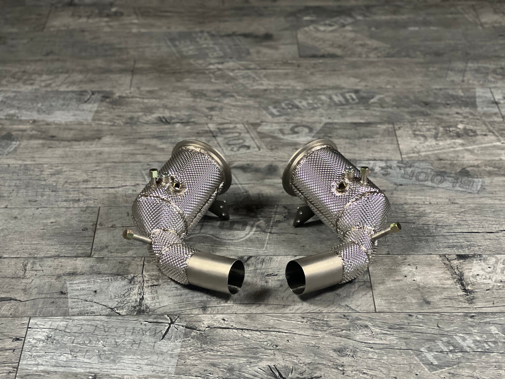 Porsche 992 911 Carrera/  Turbo / Turbo S Downpipe 200 Zellen Katalysator RP
