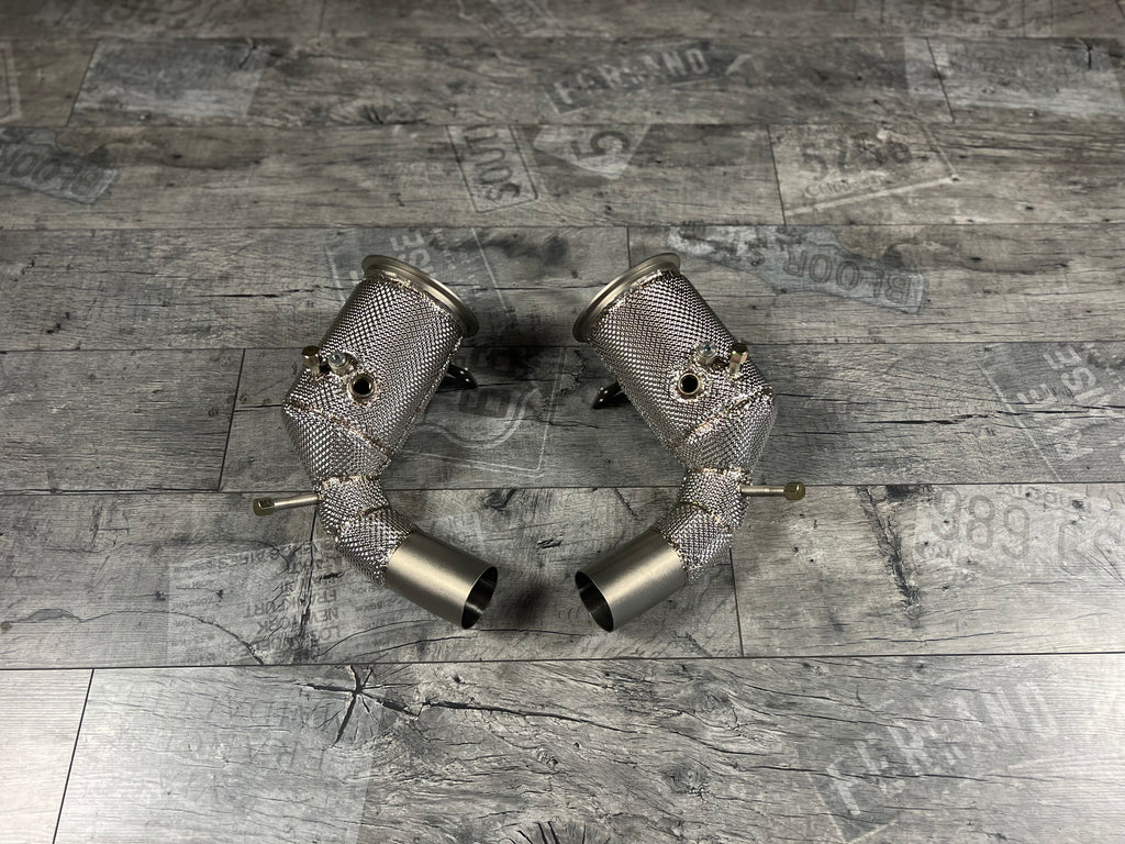 Porsche 992 911 Carrera/  Turbo / Turbo S Downpipe 200 Zellen Katalysator RP