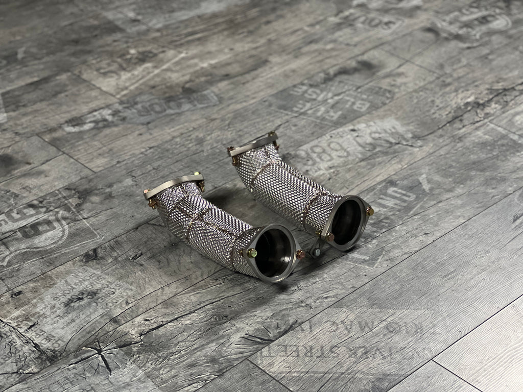 BMW M5 G90 G99 Touring S68 Downpipe 2024- Secondary Pipes Sekundär Katalysatoren