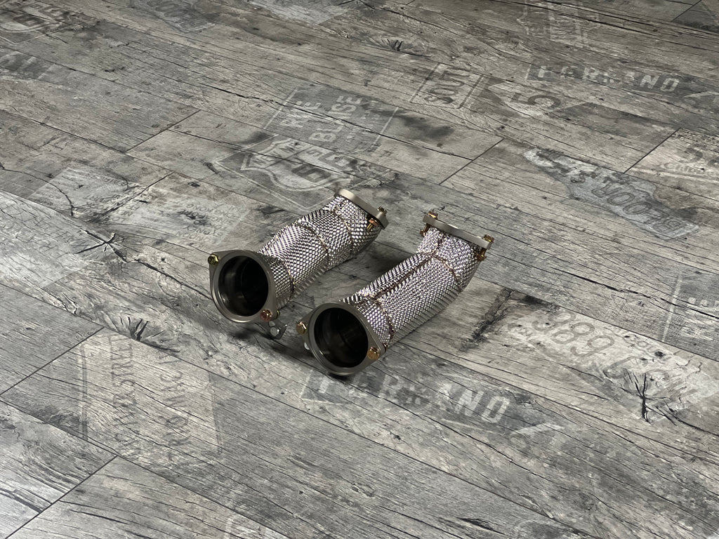 BMW M5 G90 G99 Touring S68 Downpipe 2024- Secondary Pipes Sekundär Katalysatoren