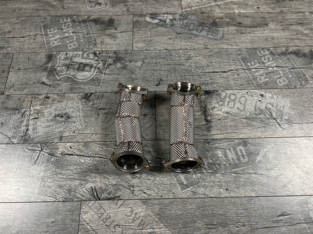 BMW M5 G90 G99 Touring S68 Downpipe 2024- Secondary Pipes Sekundär Katalysatoren