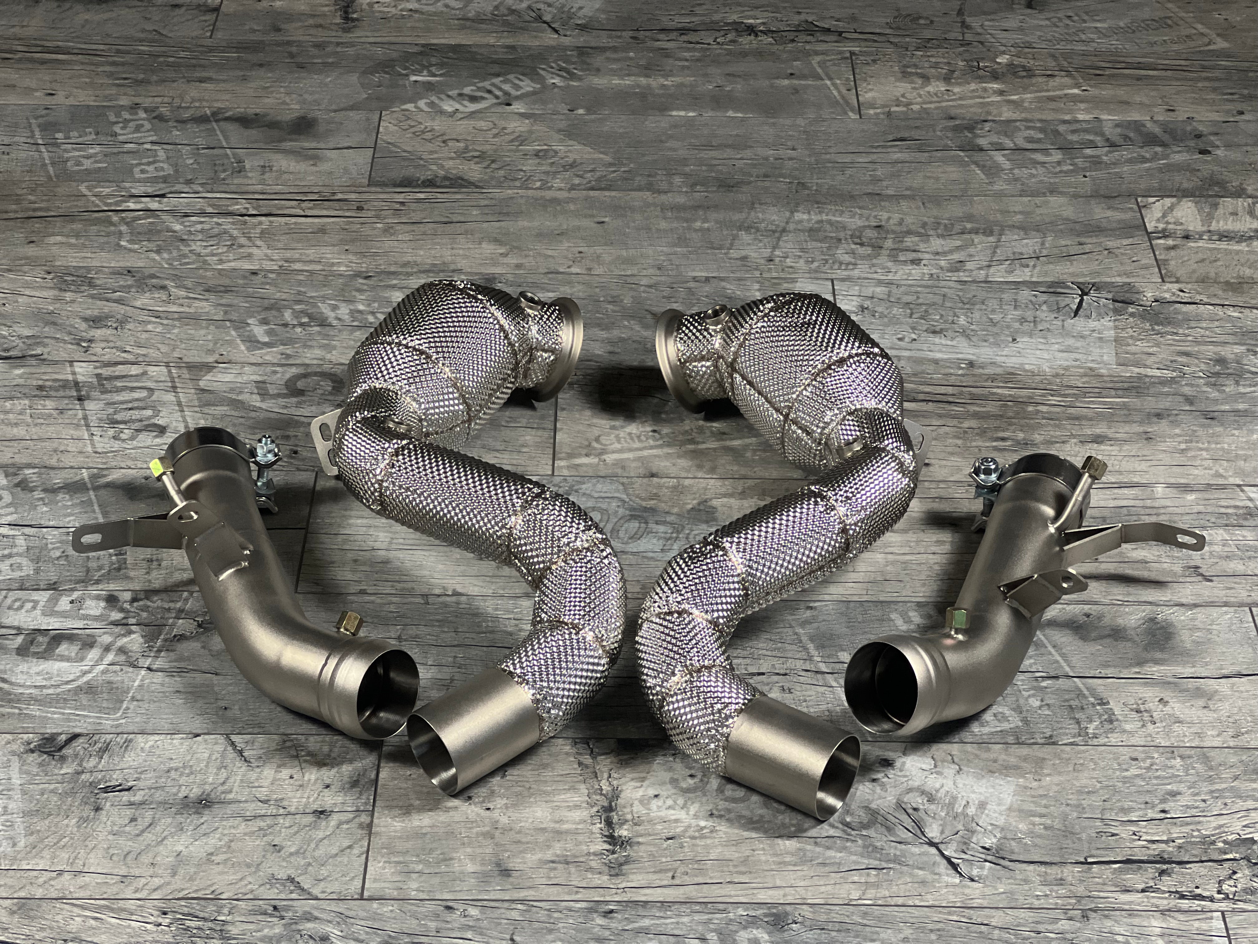 Mercedes C63 / C63S  S205 / W205 AMG Downpipe 200 Zellen Katalysator