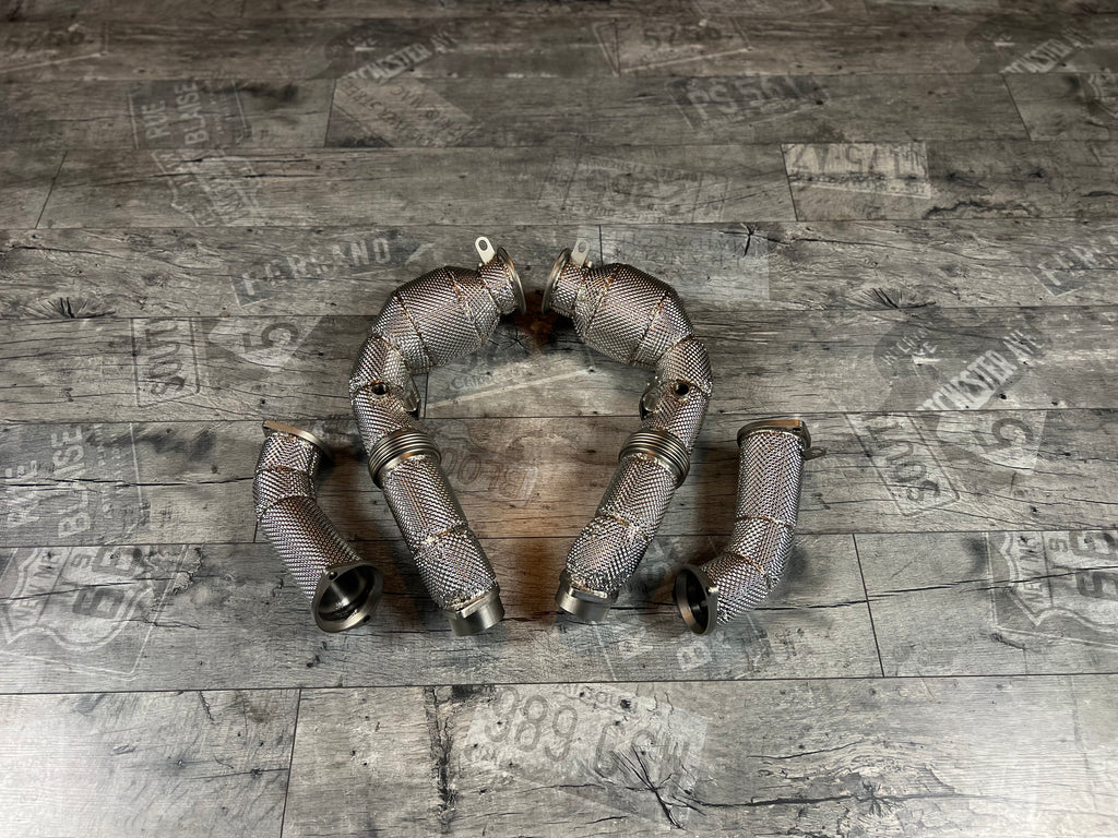 BMW M5 G90 M5 G99 Touring S68 Downpipe 2024- 200 Zellen Katalysator EUR 6