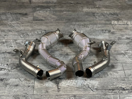 Mercedes AMG E63 / E63S W213 AMG GT 63 S 4-Door X290 Downpipe 200 Zellen Katalysator
