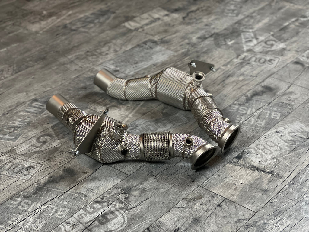 Ferrari F8 Tributo/ Spider Downpipe Catless RP