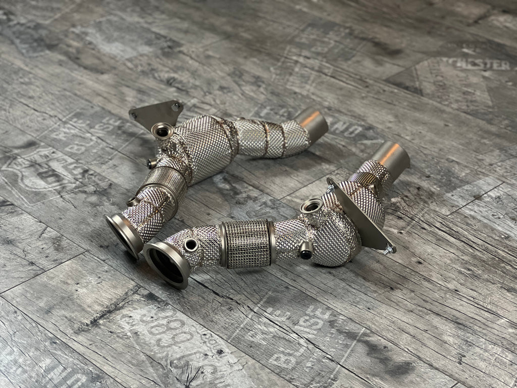 Ferrari F8 Tributo/ Spider Downpipe Catless RP