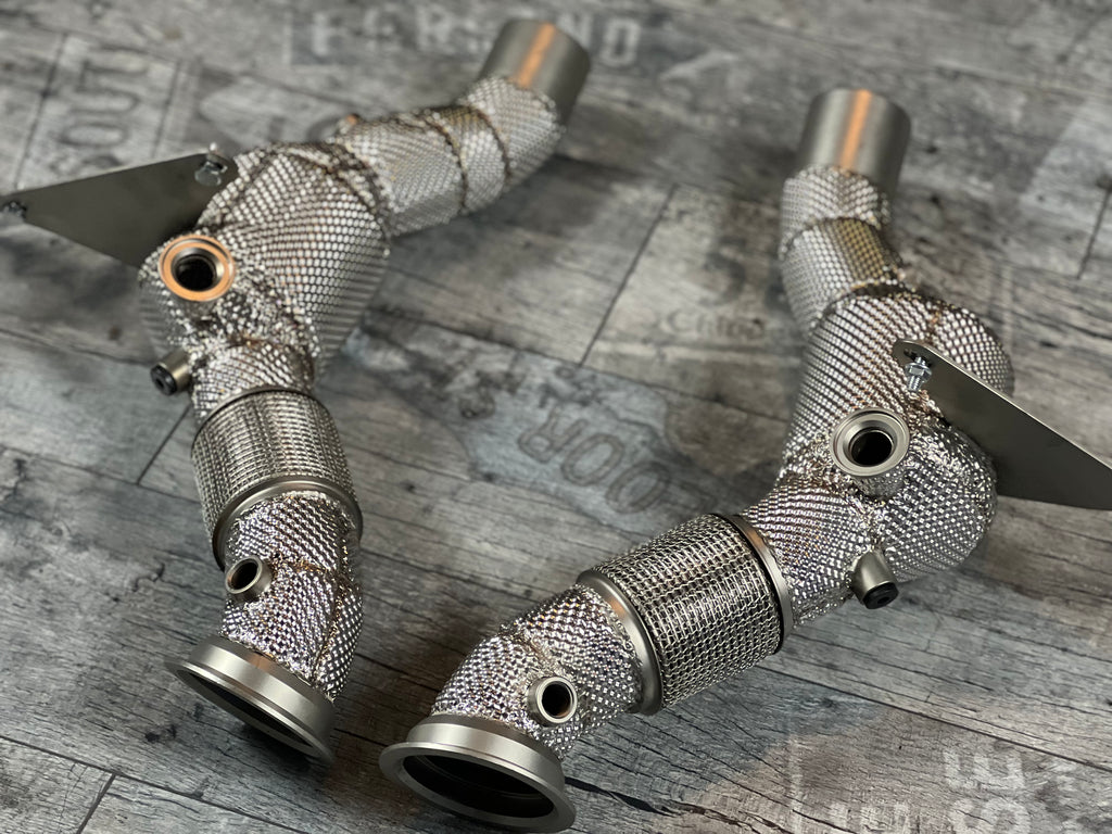 Ferrari F8 Tributo/ Spider Downpipe Catless RP
