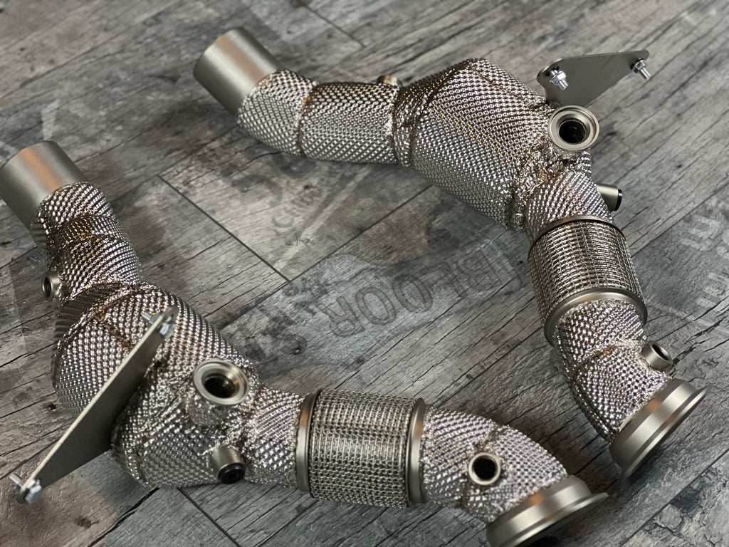 Ferrari F8 Tributo/ Spider Downpipe Catless RP