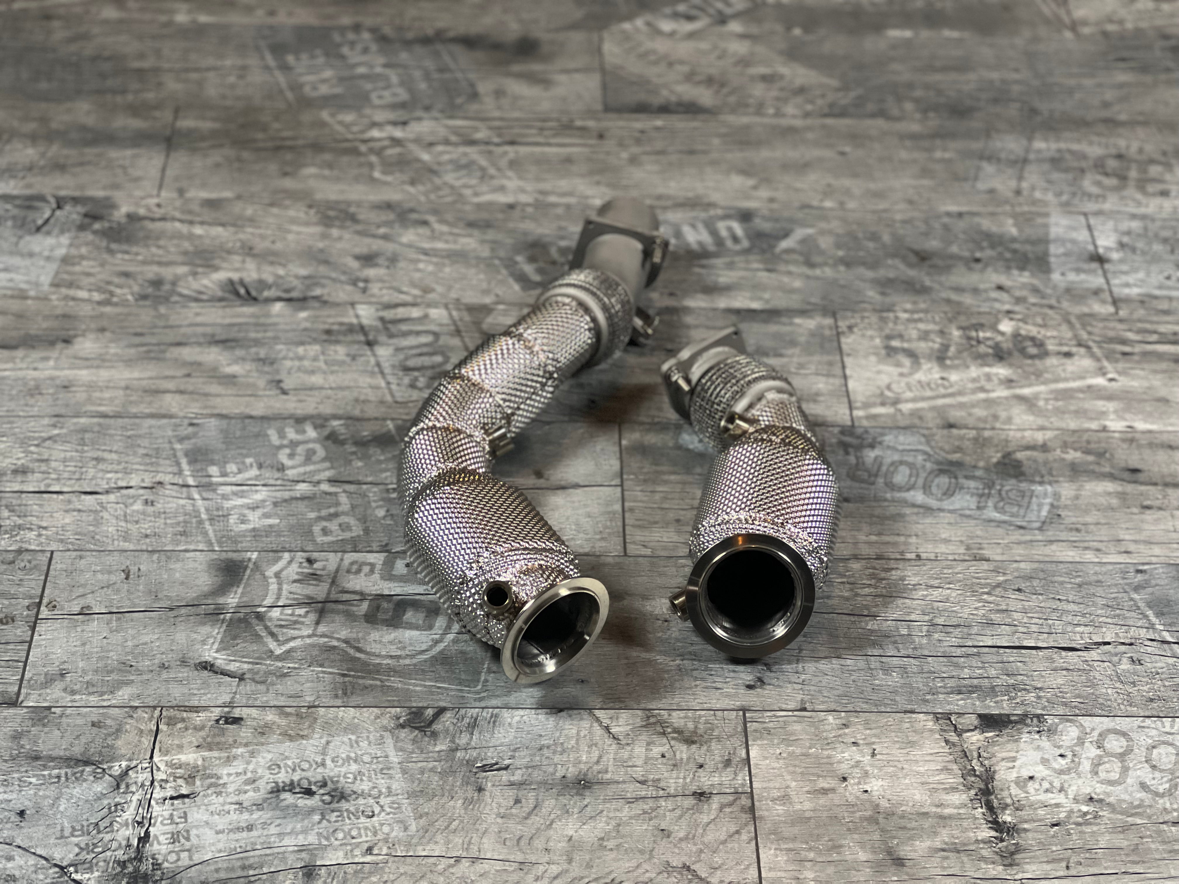 BMW M2C/ M3/M4 F80/ F82 S55 3.0T Downpipe Catless