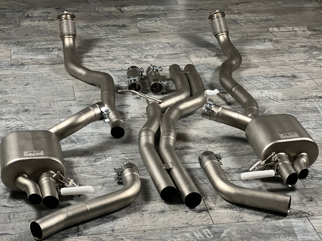 Audi RS5 B8 4.2 V8 Klappenauspuffanlage X-Pipe RP