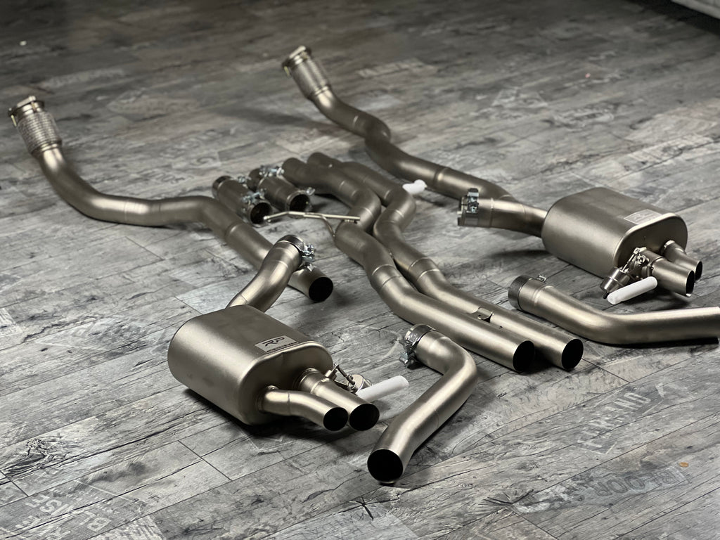 Audi RS5 B8 4.2 V8 Klappenauspuffanlage X-Pipe RP