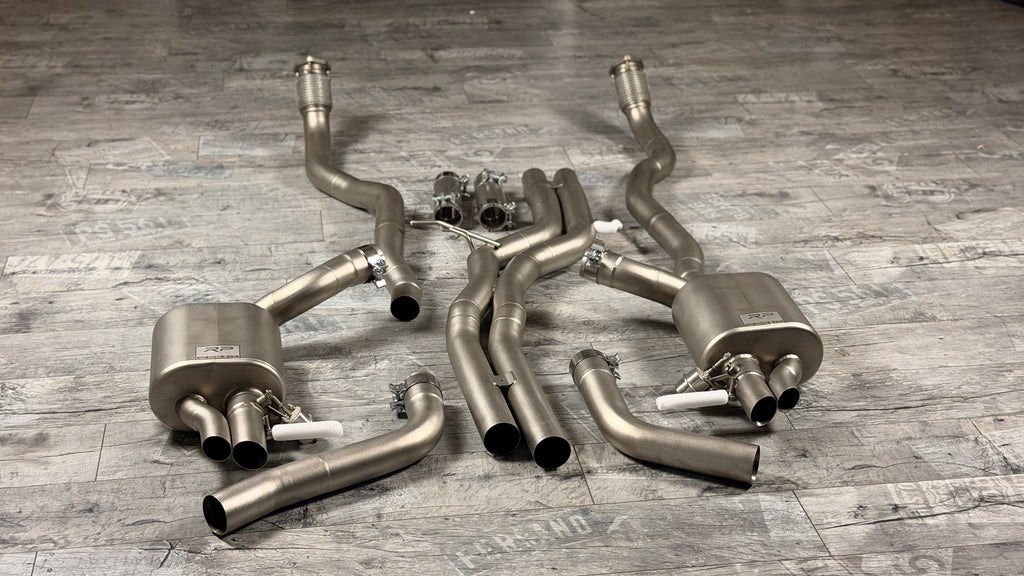 Audi RS5 B8 4.2 V8 Klappenauspuffanlage X-Pipe RP