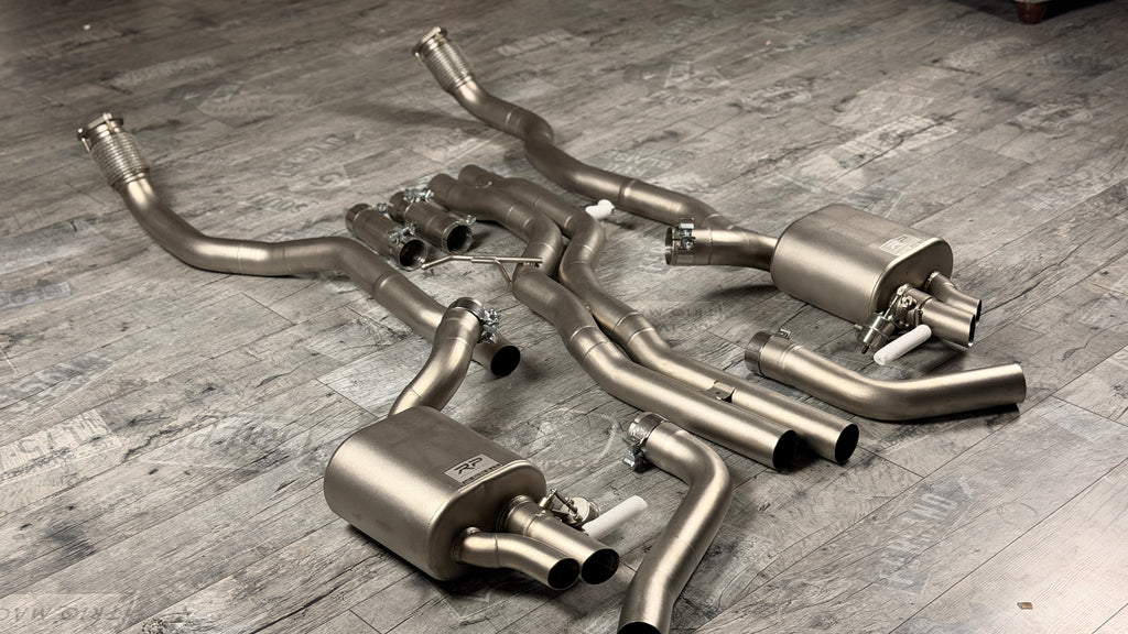 Audi RS5 B8 4.2 V8 Klappenauspuffanlage X-Pipe RP