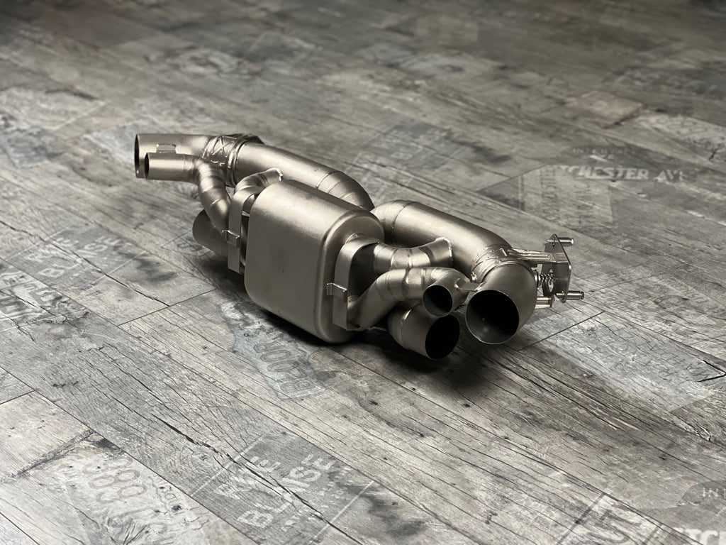 Porsche 992 911 Turbo Turbo S Klappenauspuff X-Pipe RP