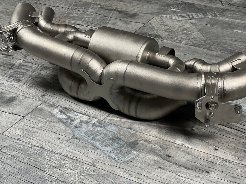Porsche 992 911 Turbo Turbo S Klappenauspuff X-Pipe RP