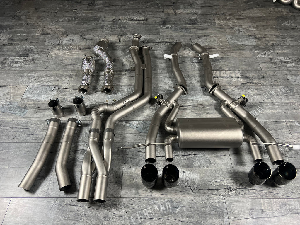 RP Equal Length Titan Komplettanlage BMW M3 G80 M4 G82 X3M F97 X4M F98 3.0T S58