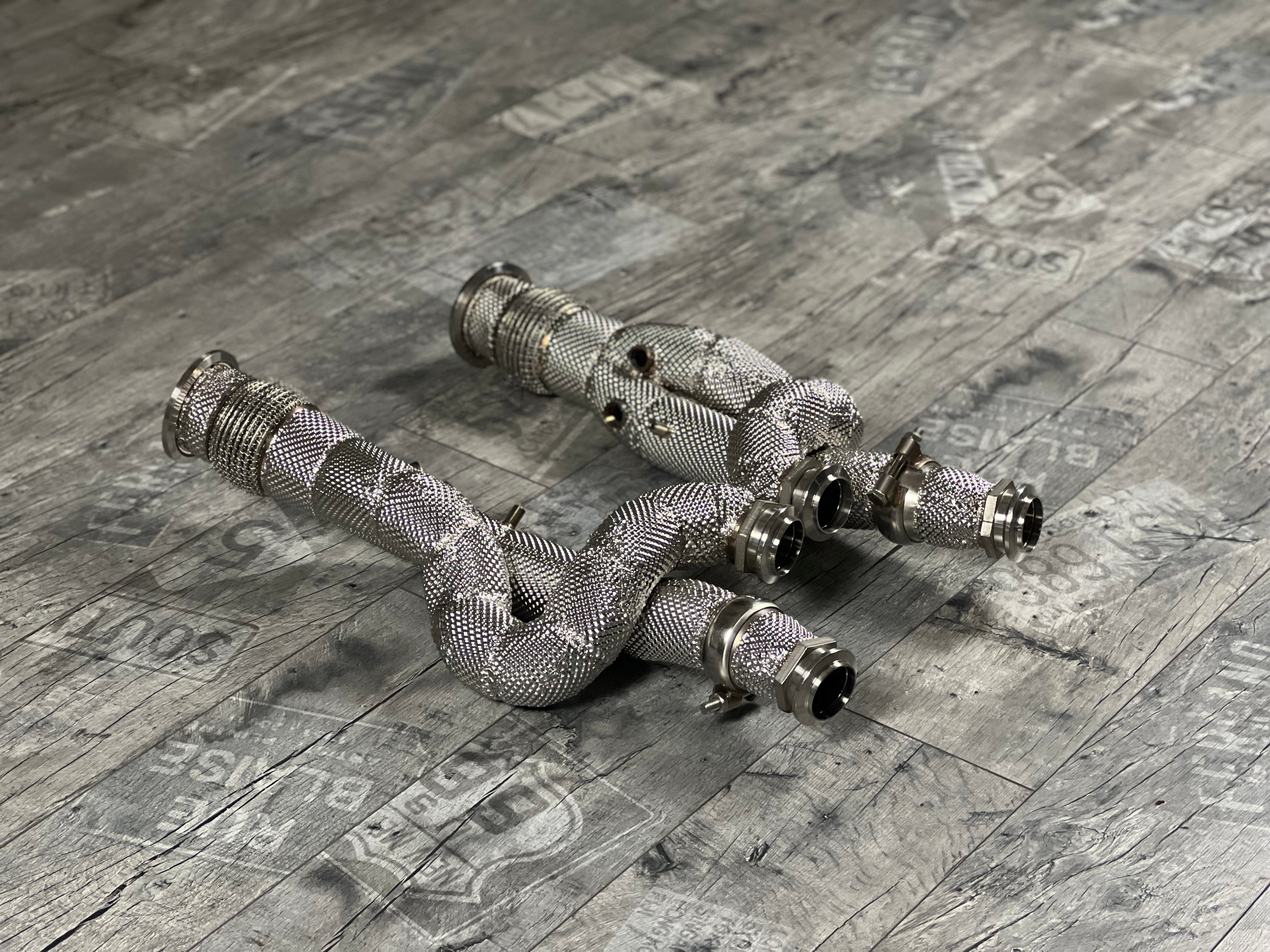 Lamborghini Aventador LP700-4/LP720-4/LP740-4/LP750-4 Downpipe 200 Zellen Katalysator