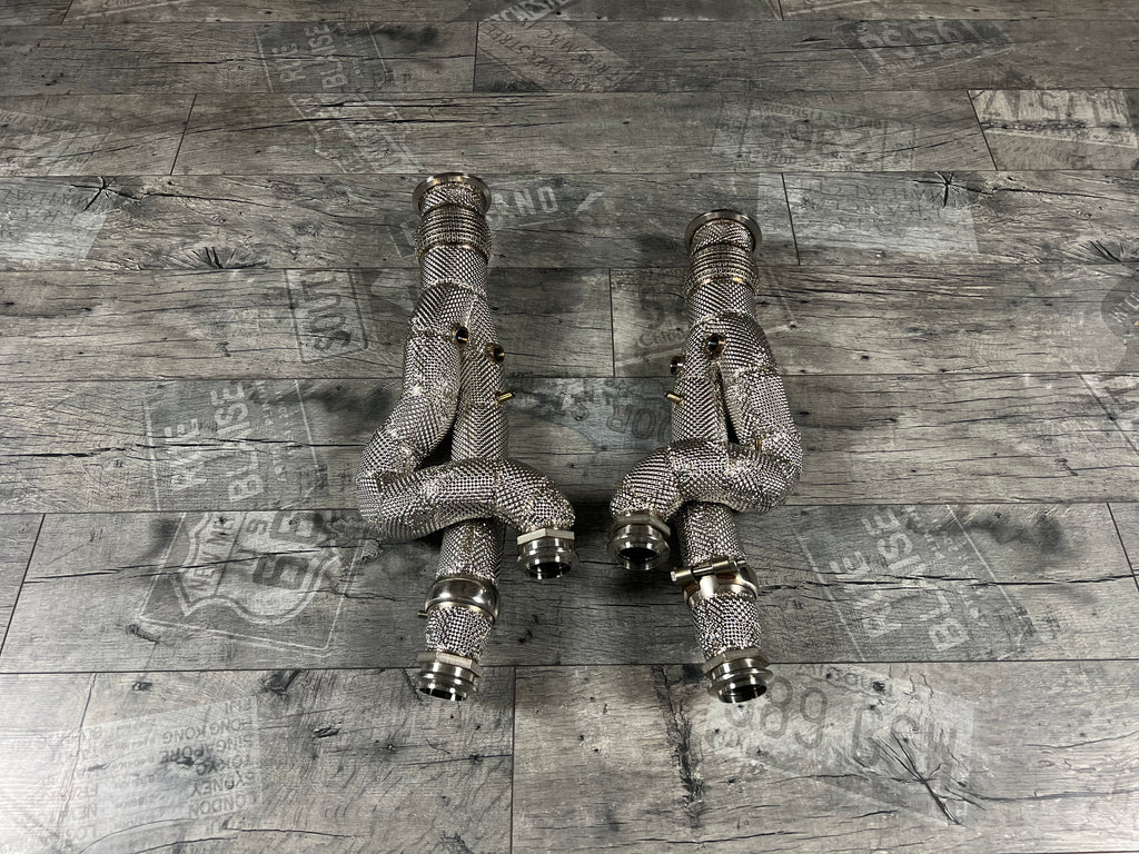 Lamborghini Aventador LP700-4/LP720-4/LP740-4/LP750-4 Downpipe 200 Zellen Katalysator