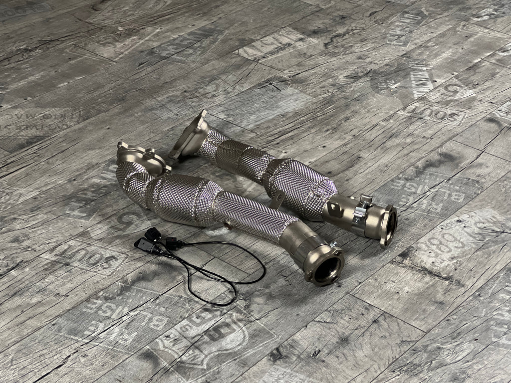 Audi  S6 / RS6 / S7 / RS7 / A8 4G C7 4.0T Downpipe Catless