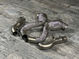 Mercedes GLE 63 / GLE 63 S W167 AMG 4.0T Downpipe 200 Zellen Metallkat RP