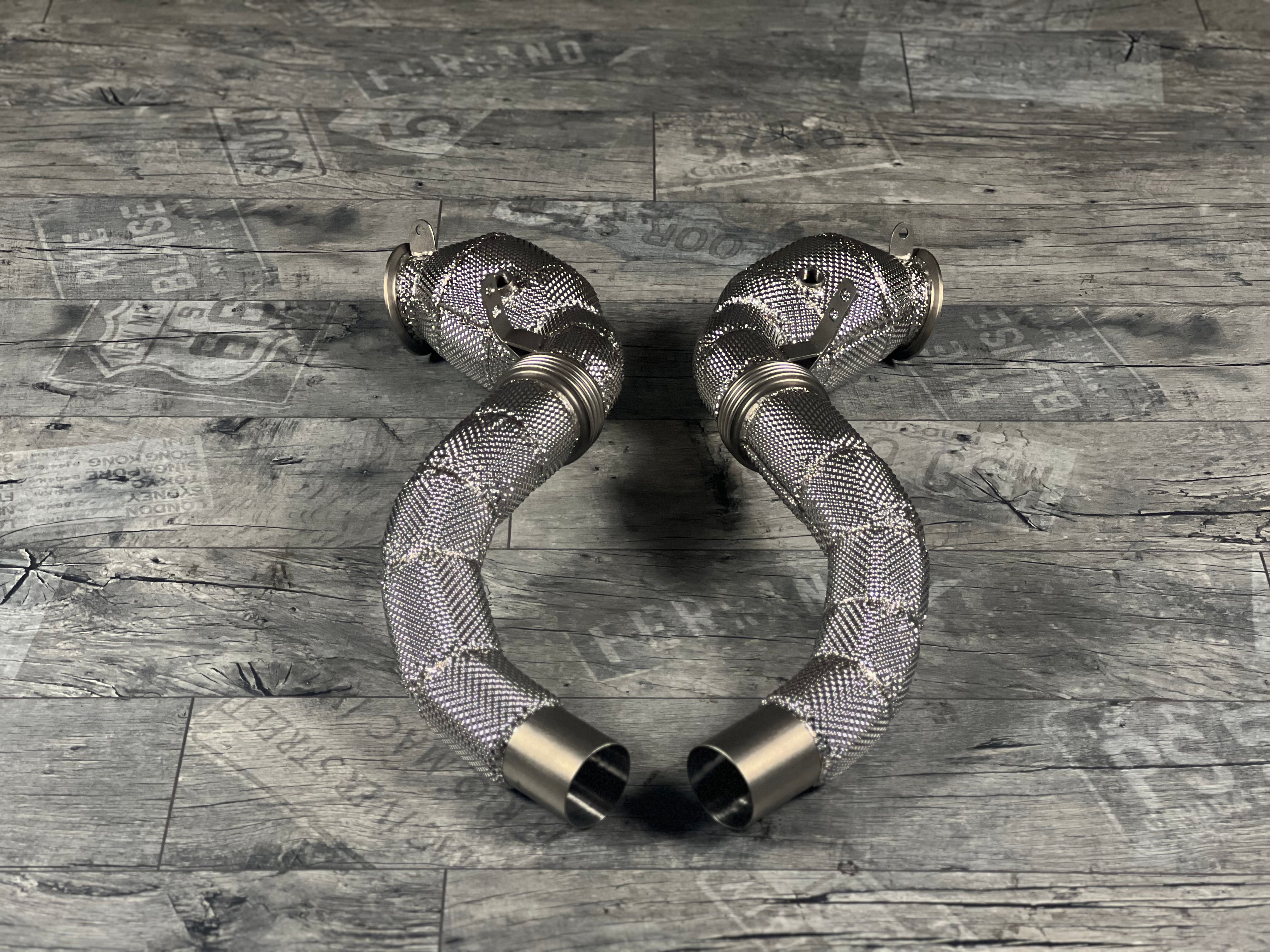 BMW X5M / X6M / M550i / 750i / M850i G-Series N63B / S63B Downpipe RP