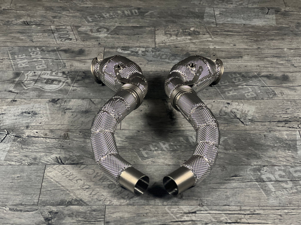 BMW X5M / X6M / M550i / 750i / M850i G-Series N63B / S63B Downpipe RP