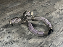 Load image into Gallery viewer, BMW X5M / X6M / M550i / 750i / M850i G-Series N63B / S63B Downpipe RP