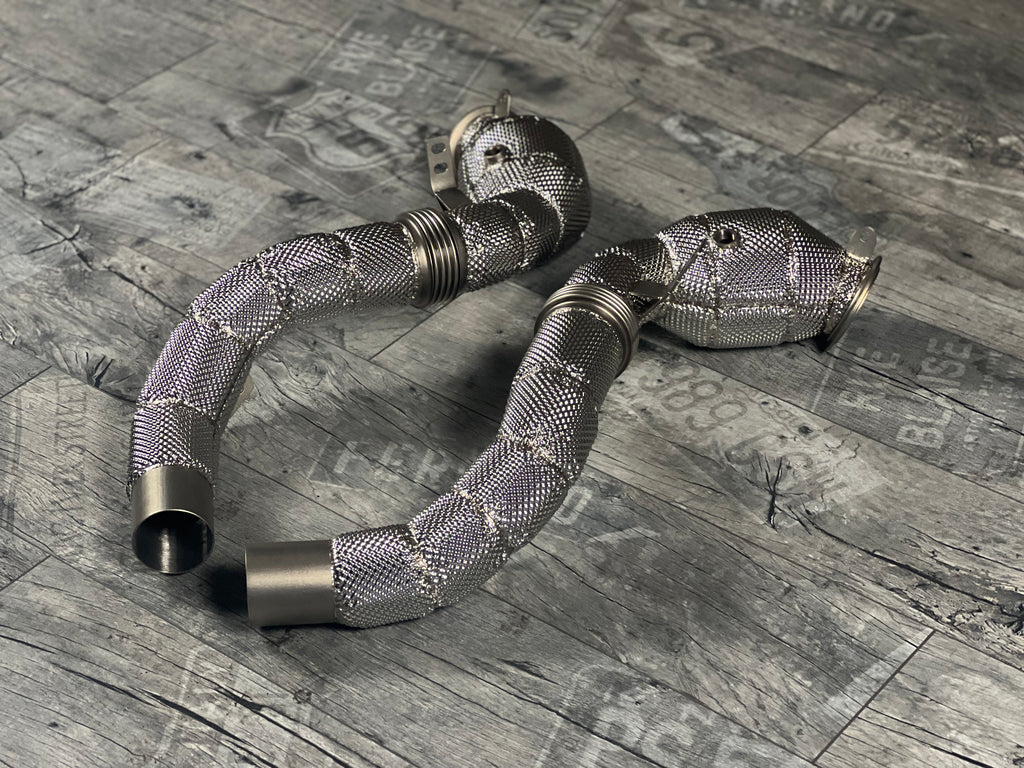 BMW X5M / X6M / M550i / 750i / M850i G-Series N63B / S63B Downpipe RP