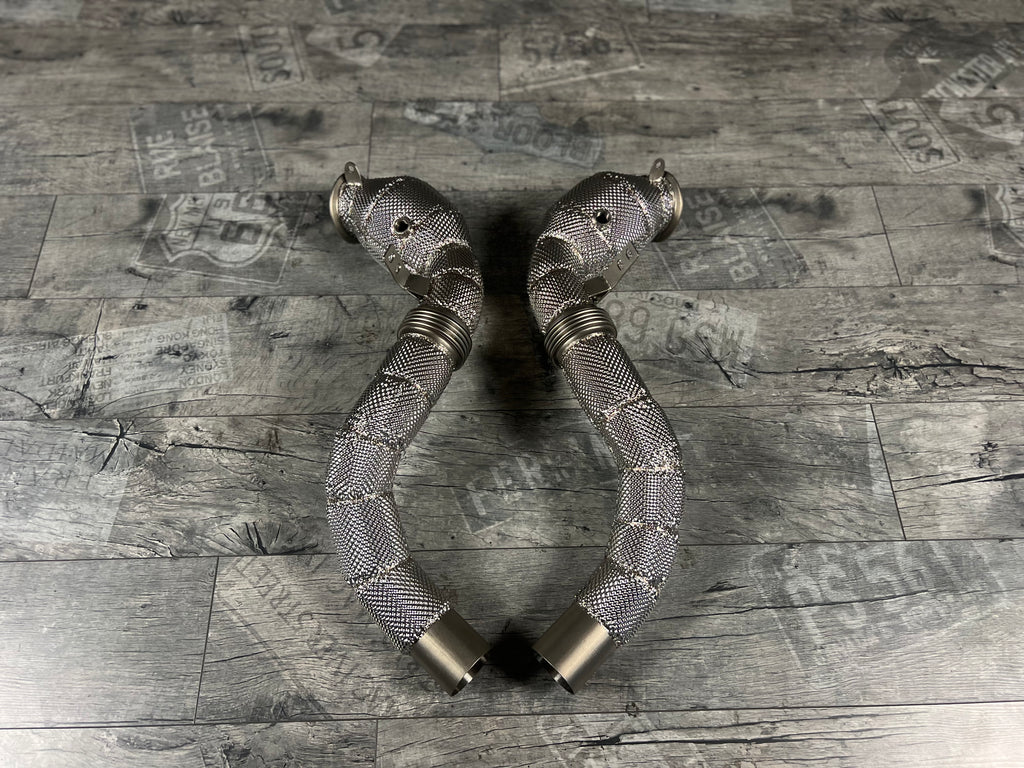 BMW X5M / X6M / M550i / 750i / M850i G-Series N63B / S63B Downpipe RP