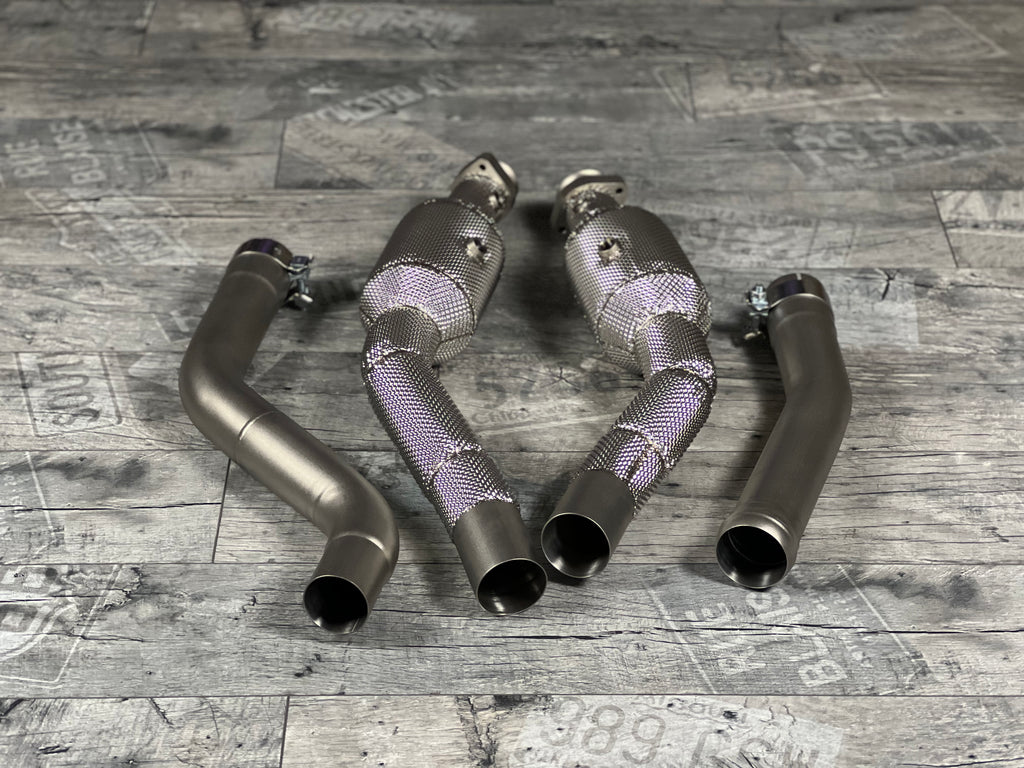 Mercedes GLE 63 ML63 GL63 GLS63 5.5T W166  AMG Downpipe Catless RP