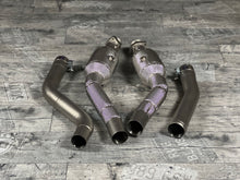 Laden Sie das Bild in den Galerie-Viewer, Mercedes GLE 63 ML63 GL63 GLS63 5.5T W166  AMG Downpipe Catless RP