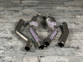 Mercedes GLE 63 ML63 GL63 GLS63 5.5T W166  AMG Downpipe Catless RP