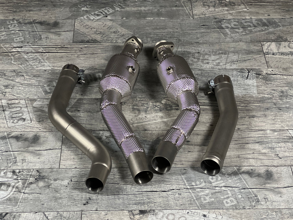 Mercedes GLE 63 ML63 GL63 GLS63 5.5T W166  AMG Downpipe Catless RP