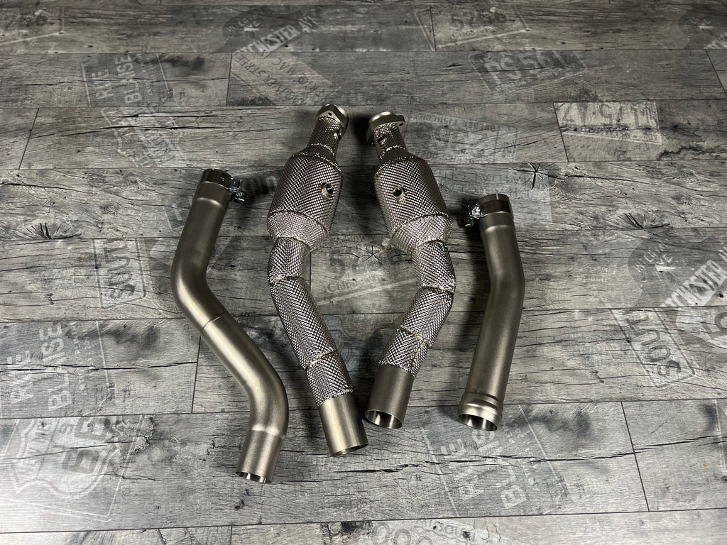 Mercedes GLE 63 ML63 GL63 GLS63 5.5T W166  AMG Downpipe Catless RP