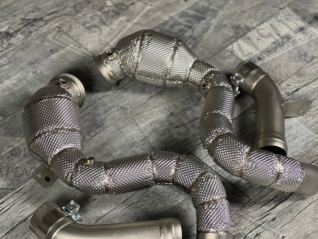 Mercedes Benz S63 AMG W222/C217 Downpipe Catless 4.0T RP