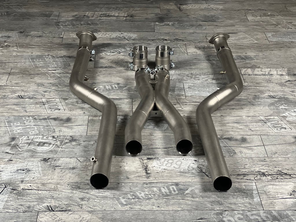 BMW M5 G90 G99 M5 (Touring) S68 Link Pipe Midpipe OPF Delete RP