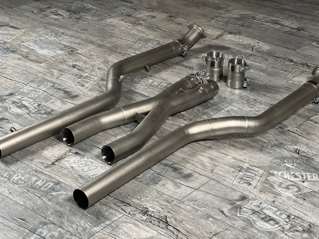 BMW M5 G90 G99 M5 (Touring) S68 Link Pipe Midpipe OPF Delete RP