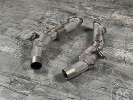 Ferrari SF90 Stradale / Spider / XX Downpipe RP 200 Zellen Katalysator
