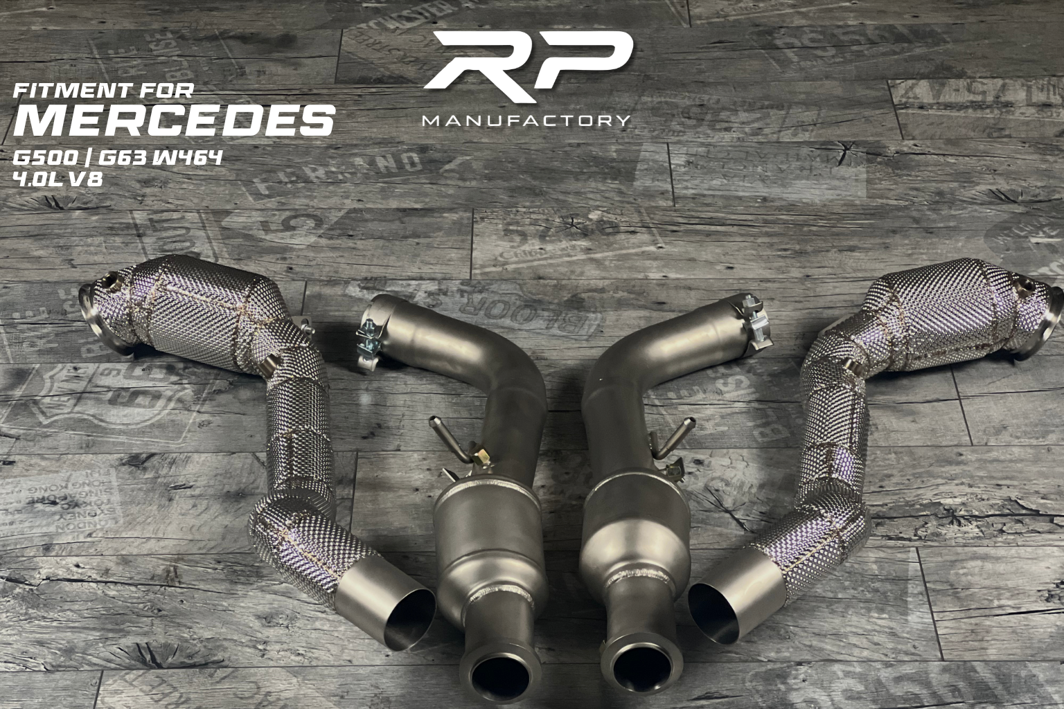 Mercedes-AMG G63 W464 Downpipe RP