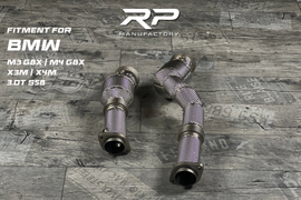 BMW M3 G80 M4 G82 X3M F97 X4M F98 3.0T S58 Downpipe Catless RP