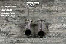 Laden Sie das Bild in den Galerie-Viewer, BMW M5 G90 G99 Touring S68 Downpipe 2024- Secondary Pipes Sekundär Katalysatoren