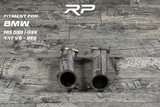BMW M5 G90 G99 Touring S68 Downpipe 2024- Secondary Pipes Sekundär Katalysatoren