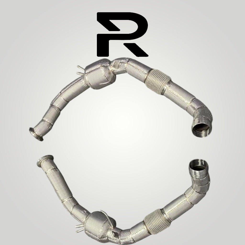 Porsche 971 Panamera Turbo 4.0T 200 Zellen Katalysator OPF Delete Downpipe RP