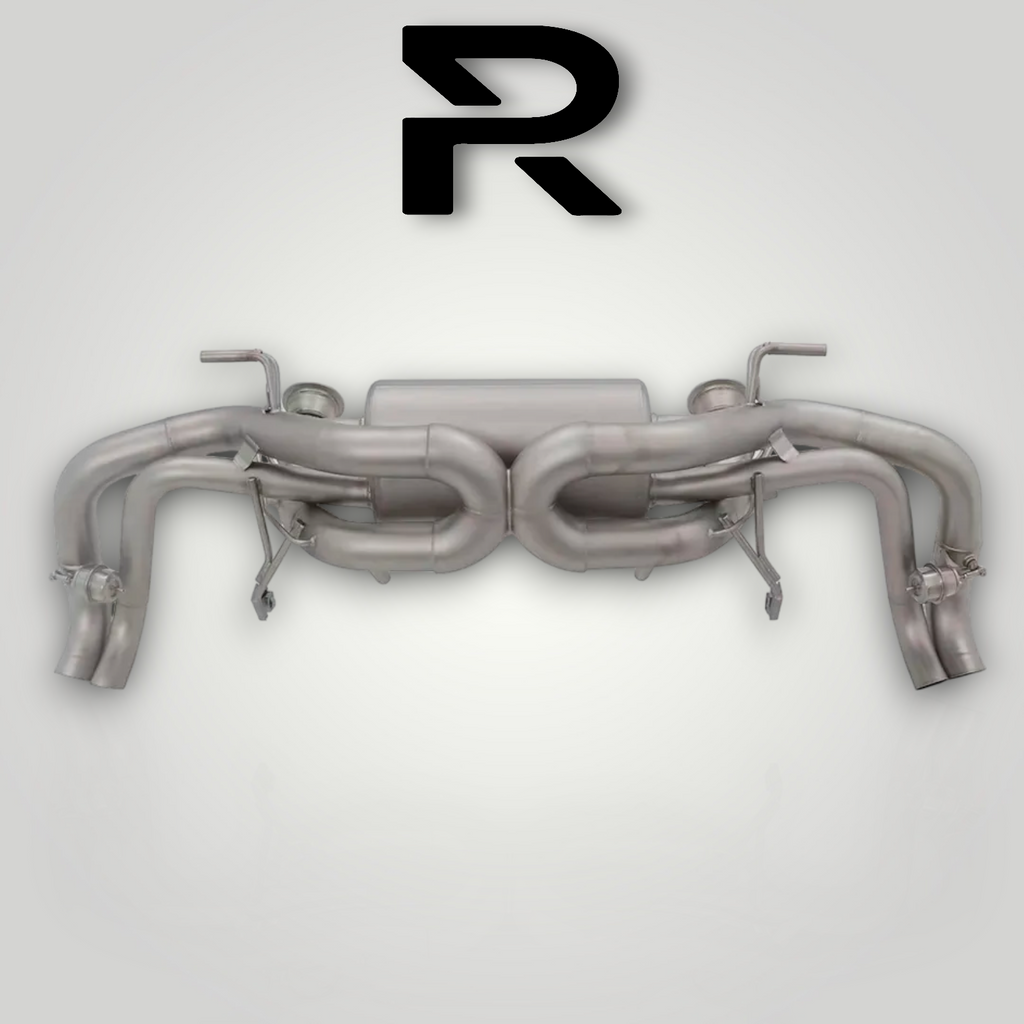 Audi R8 Klappenauspuff 2019+ X- Pipe OPF Delete RP