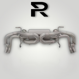 Audi R8 Klappenauspuff 2019+ X- Pipe OPF Delete RP