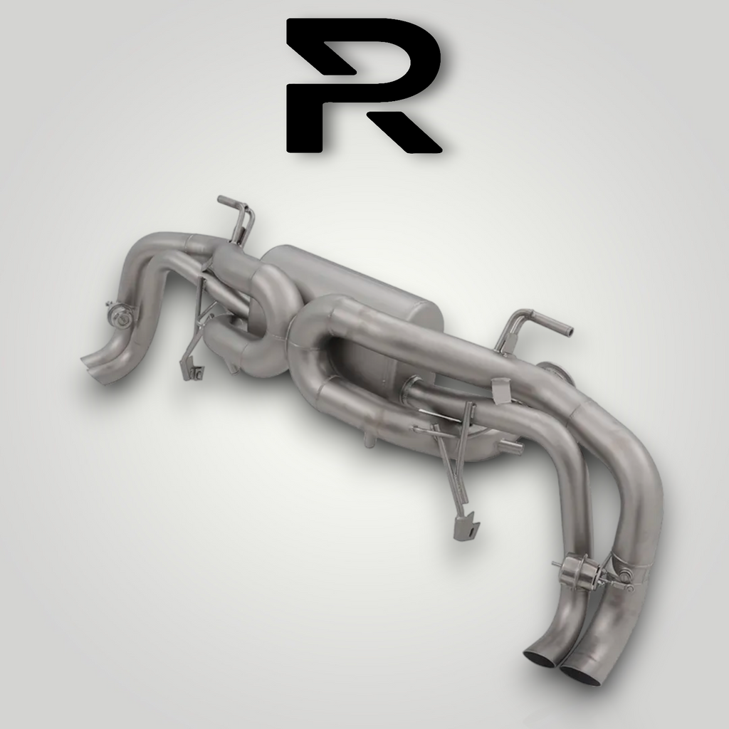 Audi R8 Klappenauspuff 2019+ X- Pipe OPF Delete RP