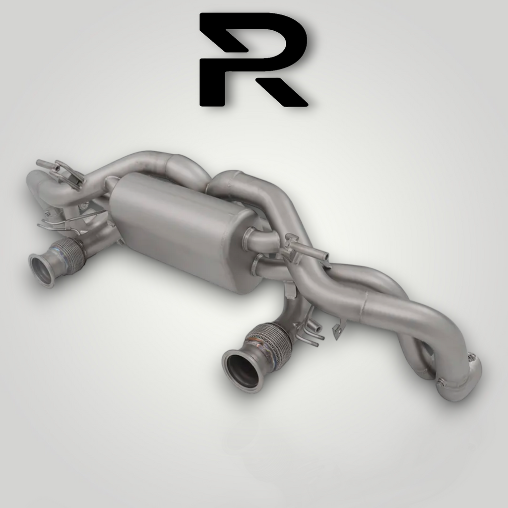 Audi R8 Klappenauspuff 2019+ X- Pipe OPF Delete RP