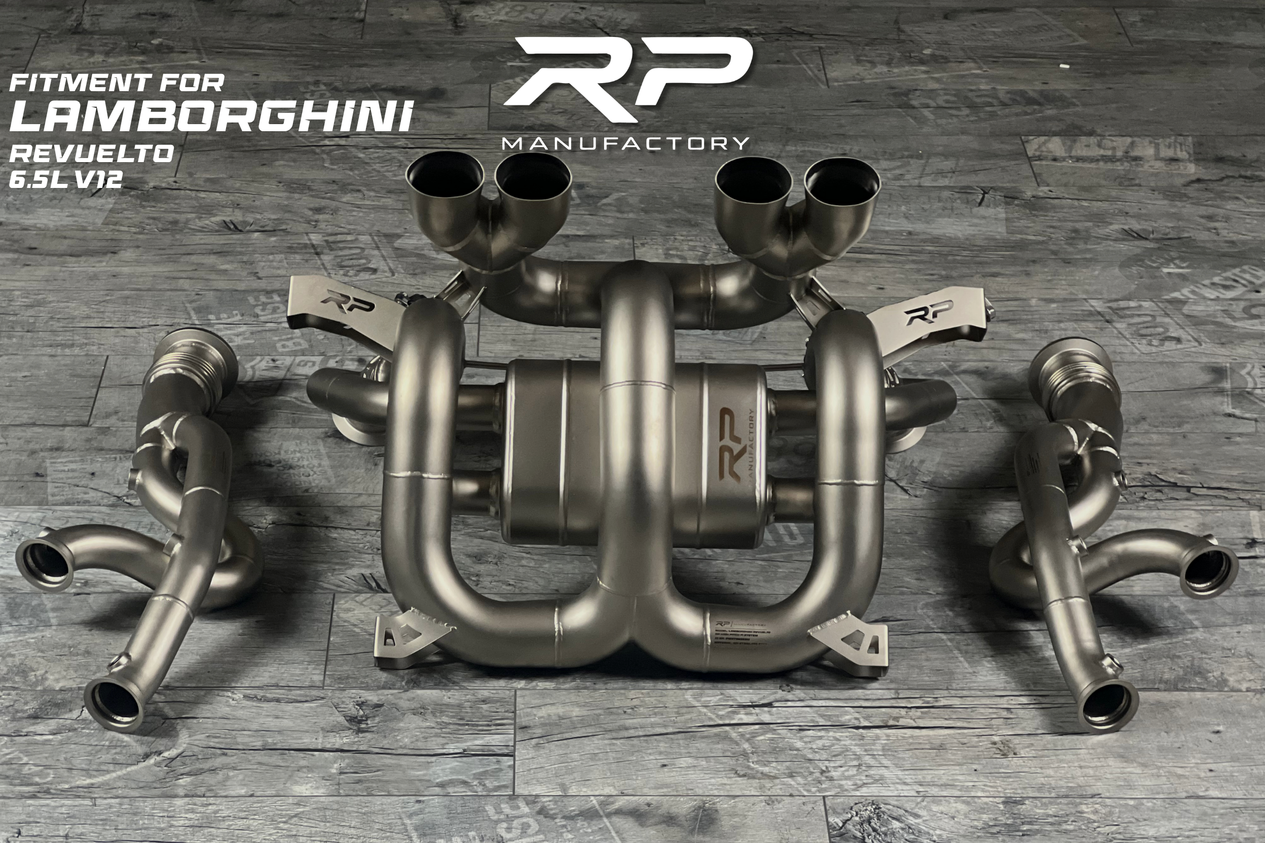 Lamborghini Revuelto Longpipe F1 Auspuff High Pitch System RP